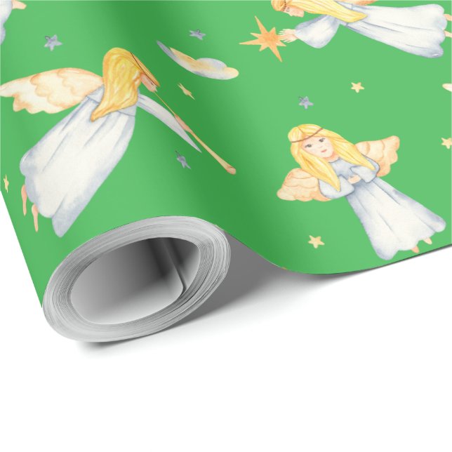 Erstellen Sie Ihre eigene Farbauswahl Handgezeichn Geschenkpapier (Rolleneckpunkt)