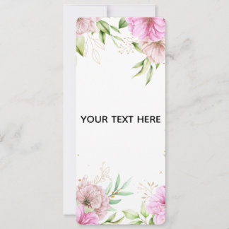 Erstellen Sie Ihre eigene farbenfrohe Blumenborder Einladung