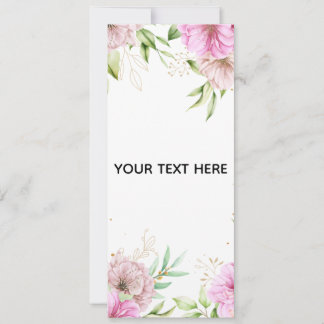 Erstellen Sie Ihre eigene farbenfrohe Blumenborder Einladung
