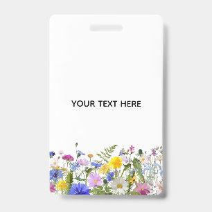 Erstellen Sie Ihre eigene farbenfrohe Flora Ausweis