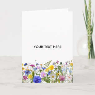 Erstellen Sie Ihre eigene farbenfrohe Flora Karte