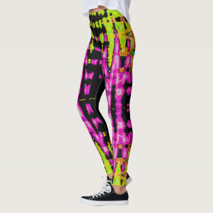 Erstellen Sie Ihre eigene farbenfrohe Hakuna Matat Leggings