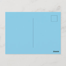 Erstellen Sie Ihre eigene, farbenfrohe Postkarte. Postkarte
