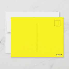 Erstellen Sie Ihre eigene, farbenfrohe Postkarte. Postkarte