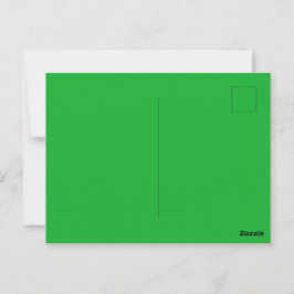 Erstellen Sie Ihre eigene, farbenfrohe Postkarte. Postkarte