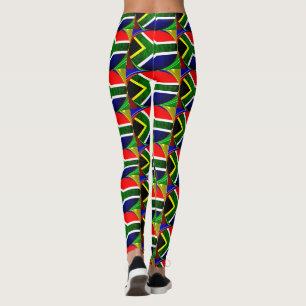 Erstellen Sie Ihre eigene farbenfrohe südafrikanis Leggings