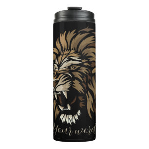 Erstellen Sie Ihre eigene Fierce Lion Thermosbecher