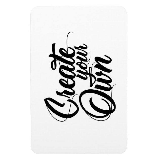 Erstellen Sie Ihre eigene Flexibilität Magnet (Vertikal)