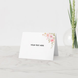 Erstellen Sie Ihre eigene Floral Karte