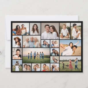 Erstellen Sie Ihre eigene Foto-Collage mit 20 Foto Mitteilungskarte