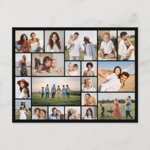Erstellen Sie Ihre eigene Foto-Collage mit 20 Foto Postkarte