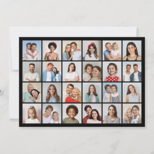 Erstellen Sie Ihre eigene Foto-Collage mit 24 Foto Karte