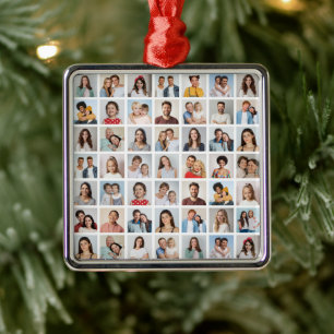 Erstellen Sie Ihre eigene Foto-Collage mit 49 Foto Ornament Aus Metall