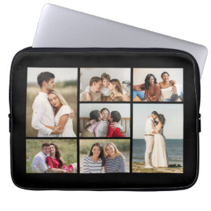 Erstellen Sie Ihre eigene Foto-Collage mit 7 Fotos Laptopschutzhülle
