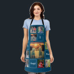 Erstellen Sie Ihre eigene Foto-Collage-Monogramm-A Schürze<br><div class="desc">Erstellen Sie eine eigene Foto-Collage Skript-Schürze.
Fügen Sie Ihre eigenen Fotos,  Monogramme und Texte hinzu und erstellen Sie eine sehr persönliche und einzigartige Schürze.</div>
