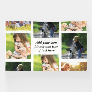 Erstellen Sie Ihre eigene Foto-Collage und -Text Banner
