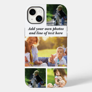 Erstellen Sie Ihre eigene Foto-Collage und -Text Case-Mate iPhone 14 Plus Hülle