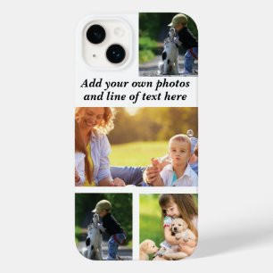 Erstellen Sie Ihre eigene Foto-Collage und -Text Case-Mate iPhone 14 Plus Hülle