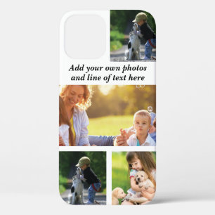 Erstellen Sie Ihre eigene Foto-Collage und -Text Case-Mate iPhone Hülle