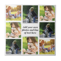 Erstellen Sie Ihre eigene Foto-Collage und -Text