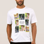 Erstellen Sie Ihre eigene Foto-Collage und -Text T-Shirt<br><div class="desc">Erstellen Sie Ihre eigene Foto-Collage und -Text</div>
