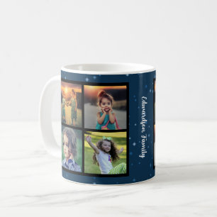 Erstellen Sie Ihre eigene Foto-Collage Weihnachten Kaffeetasse