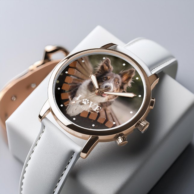 Erstellen Sie Ihre eigene - Foto für Haustiere Per Armbanduhr (Inspiration mockup (not actual product))