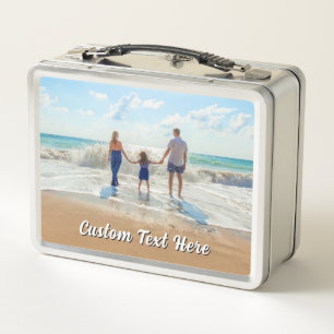 Erstellen Sie Ihre eigene Foto-Metall-Lunchbox mit Metall Brotdose