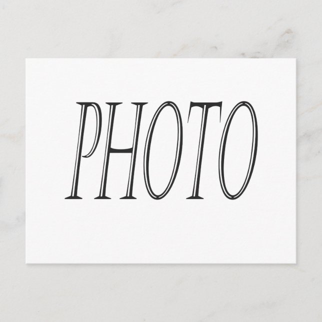 Erstellen Sie Ihre eigene Foto Postkarte (Vorderseite)