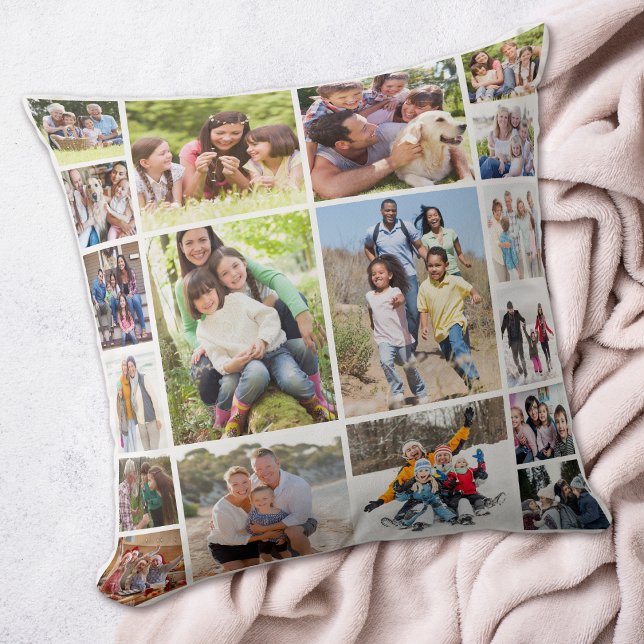 Erstellen Sie Ihre eigene FotoCollage 18 Bilder we Kissen (Von Creator hochgeladen)