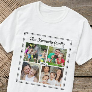 Erstellen Sie Ihre eigene Fotocollage-Familien-Eri T-Shirt