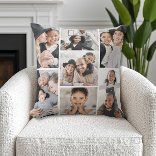Erstellen Sie Ihre eigene Fotocollage Kissen