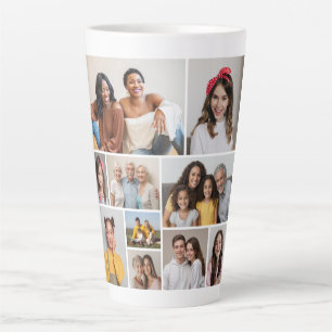 Erstellen Sie Ihre eigene Fotocollage mit 10 Fotos Milchtasse