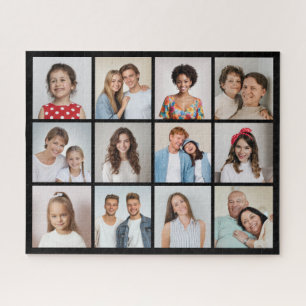 Erstellen Sie Ihre eigene Fotocollage mit 12 Fotos