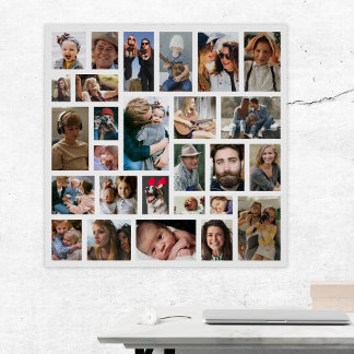 Erstellen Sie Ihre eigene FotoCollage Poster