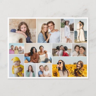 Erstellen Sie Ihre eigene Fotocollage-Postkarte mi Postkarte