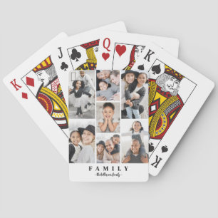 Erstellen Sie Ihre eigene Fotocollage Spielkarten