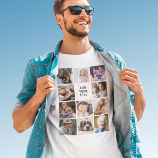 Erstellen Sie Ihre eigene FotoCollage T-Shirt