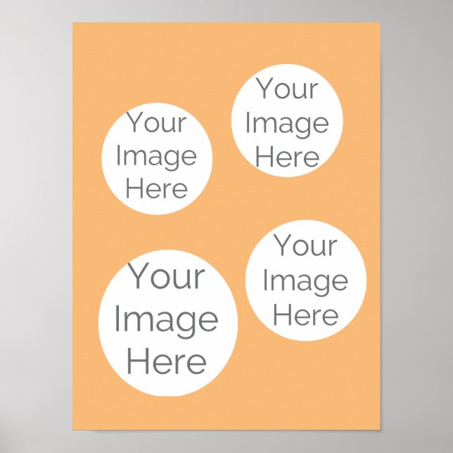 Erstellen Sie Ihre eigene Fotovorlage für Poster (Vorne)