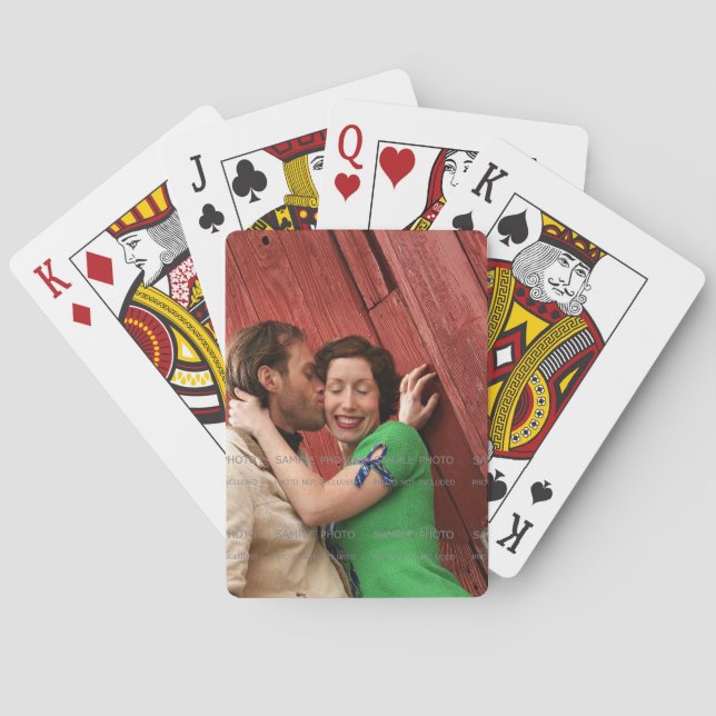 Erstellen Sie Ihre eigene Fotovorlage Spielkarten (Rückseite)