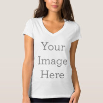 Erstellen Sie Ihre eigene Frau V-Neck T-Shirt