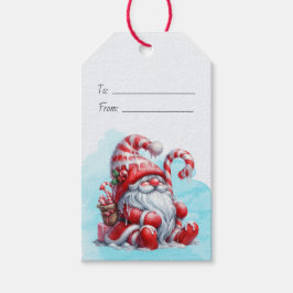 Erstellen Sie Ihre eigene Freude Peppermint Weihna Geschenkanhänger