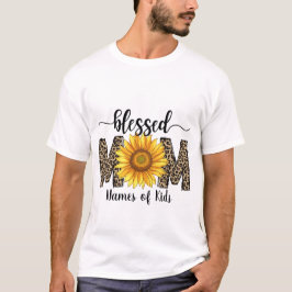 Erstellen Sie Ihre eigene gesegnete Mama T-Shirt