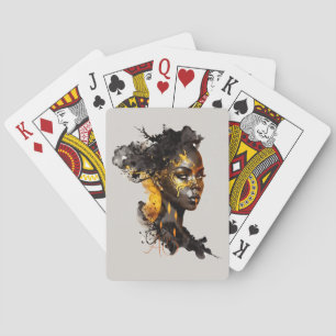 Erstellen Sie Ihre eigene Goldene Göttin Spielkarten