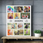 Erstellen Sie Ihre eigene Großeltern-FotoCollage Künstlicher Leinwanddruck<br><div class="desc">Personalisierte Imitate Leinwand FotoCollage. Schaffen Sie ein herzzerwärmendes Geschenk, das Großeltern für immer mit unserer Personalisierten Imitate Leinwand Collage schätzen werden. Dieses wunderschöne Brett ermöglicht es Ihnen, 12 Ihrer Lieblings-Fotos in einen einzigartigen Sake zu verwandeln und die besondere Bindung zwischen Lieben zu feiern. Features: Individuelles Design: 12 Fotos hinzufügen und...</div>