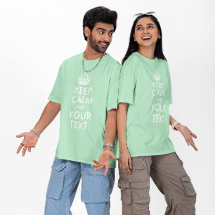 Erstellen Sie Ihre eigene grüne und weiße Behalten Tri-Blend Shirt