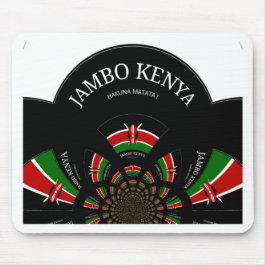 Erstellen Sie Ihre eigene Hakuna Matata Jambo Keny Mousepad