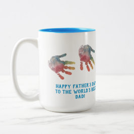Erstellen Sie Ihre eigene Handschrift für den Vate Zweifarbige Tasse