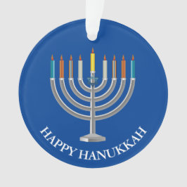 Erstellen Sie Ihre eigene Hanukka Menorah Ornament