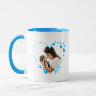 Erstellen Sie Ihre eigene Herz-Foto-Tasse Tasse